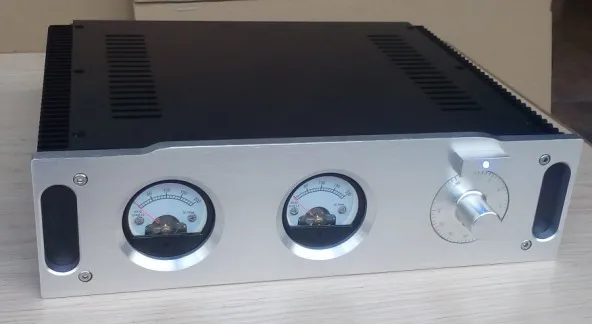 DIY алюминиевый корпус класса а усилитель коробка/AMP шасси 320*256*90 мм