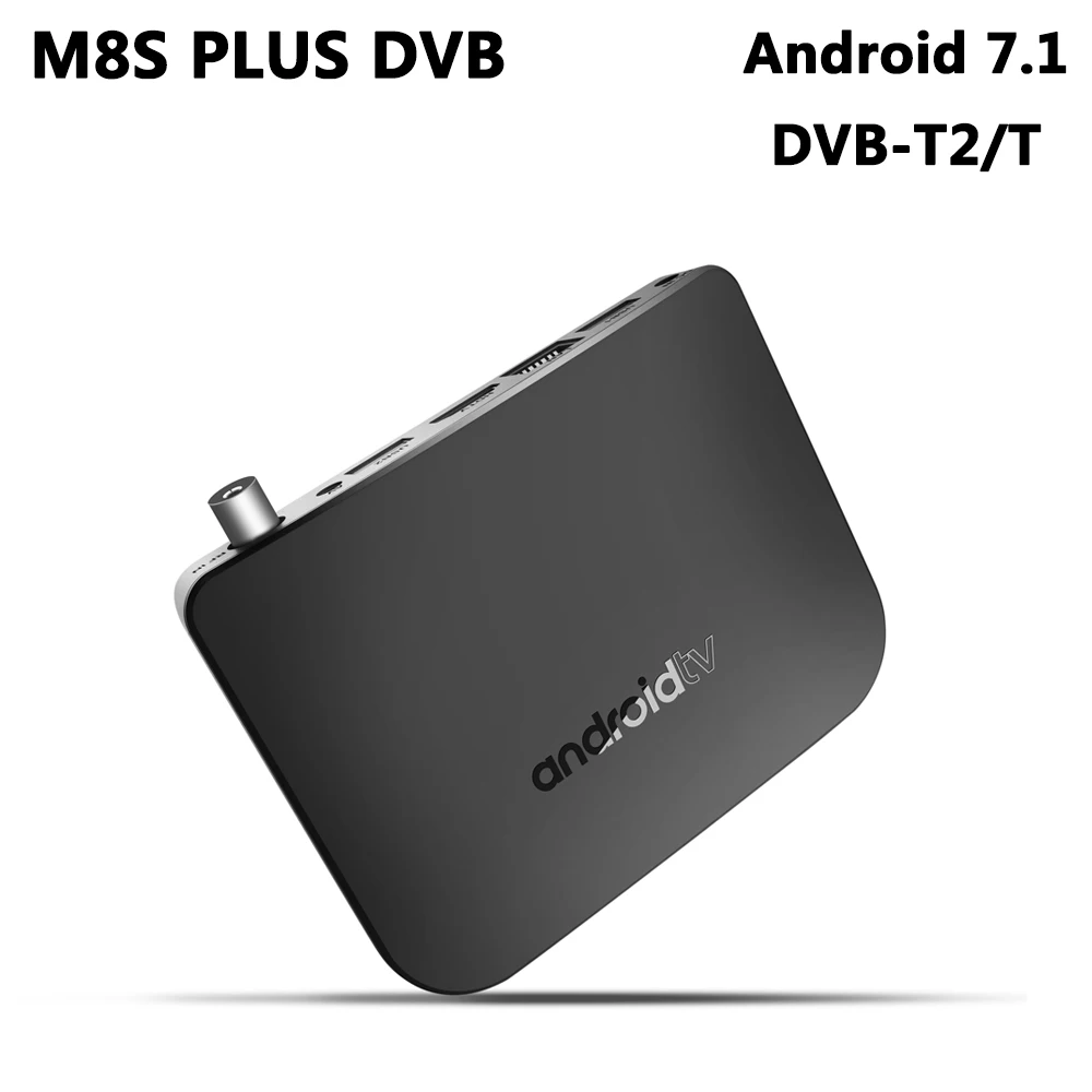 

DVB-T2 Android 7.1 TV Box Amlogic S905D Quad Core 1GB RAM 8GB ROM 4K HD Media Player Netflix MECOOL M8S PLUS DVB-T Smart Box