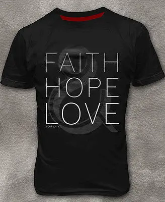 christian tee shirt shirts faith hope jesus cotton xl shipping
