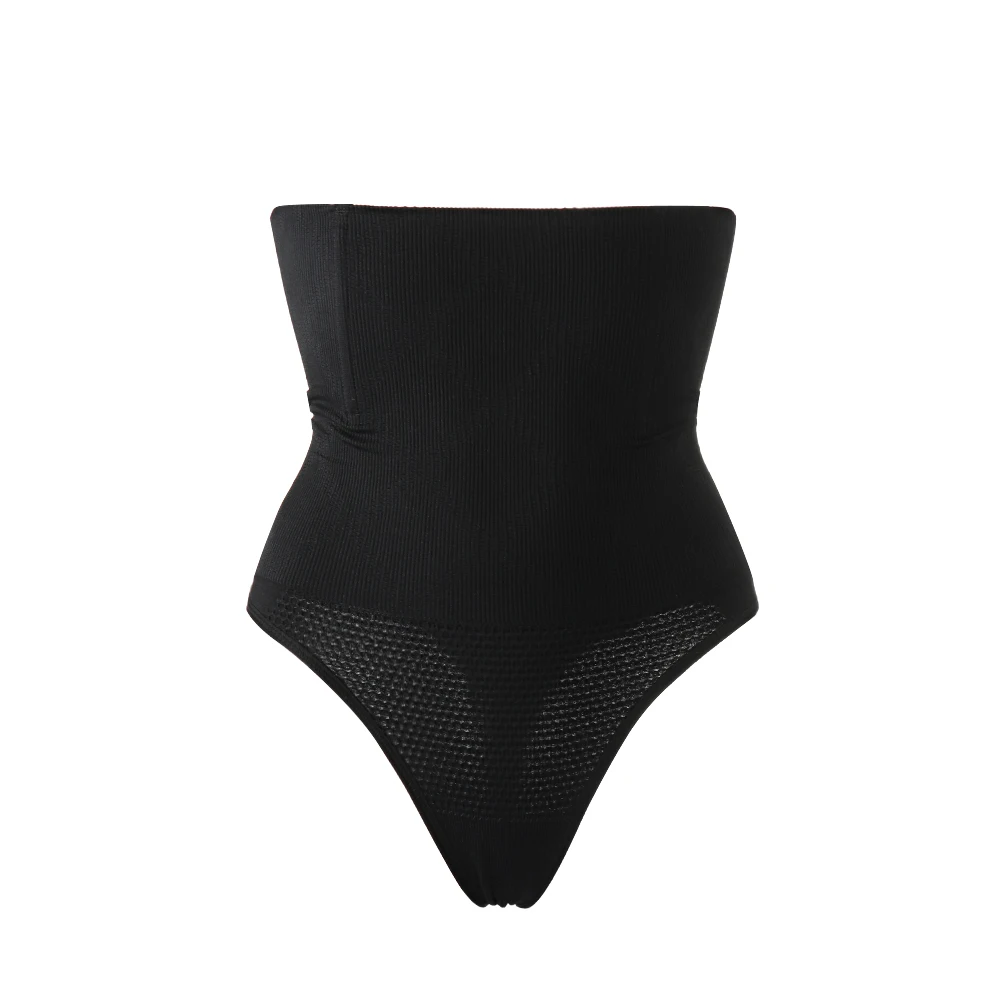 

Women Shapewear High Waist Panties Tummy Control Body Shaper Seamless Underwear Thong Panties Slimming Girdle Bodysuit