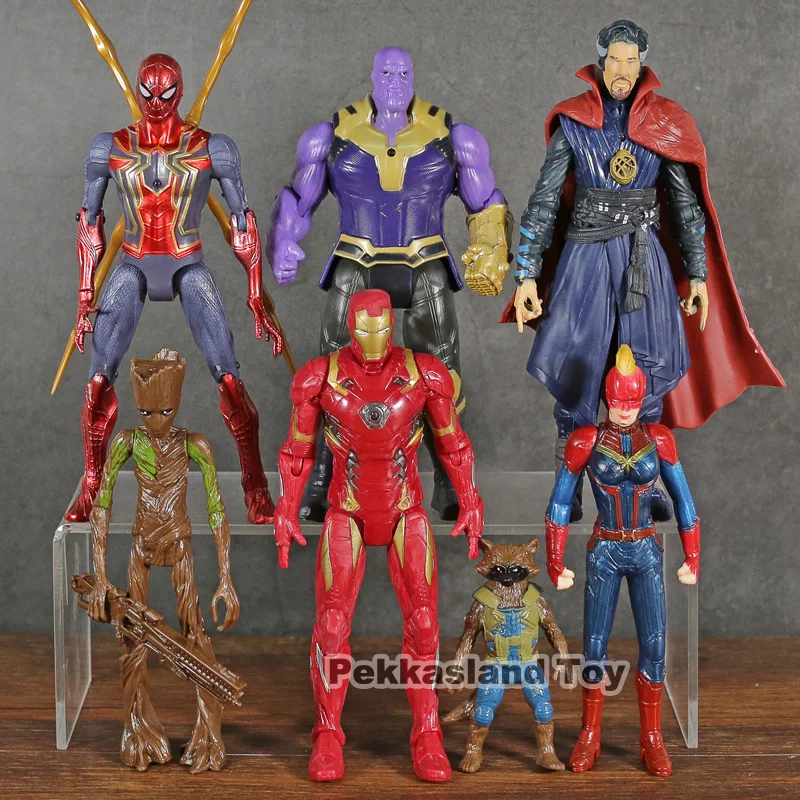 Avengers Endgame Hulkbuster Spiderman Iron Man Antman Doctor Strange Thanos Tree Man Captain Marvel Action Figures Toys Avengers Endgame Hulkbuster Spiderman Iron Man Antman Doctor Strange Thanos Tree Man Captain Marvel Action Figures Toys