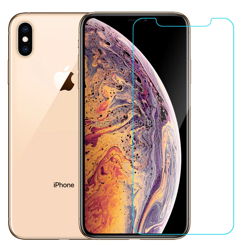 2 шт 2.5D Закаленное стекло для iPhone 11 Pro MAX X XS XR 8 7 6 6S Plus 5 5S 4 4S Защита экрана для iPhone X XS MAX XR 8 7 стекло