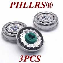 3 шт. Сменное бритвенное лезвие режущая головка для Электробритва Philips sh70 sh90 s7000 s9000 S7310 S7370 S7350 S7780 S7510 S7720 S7780