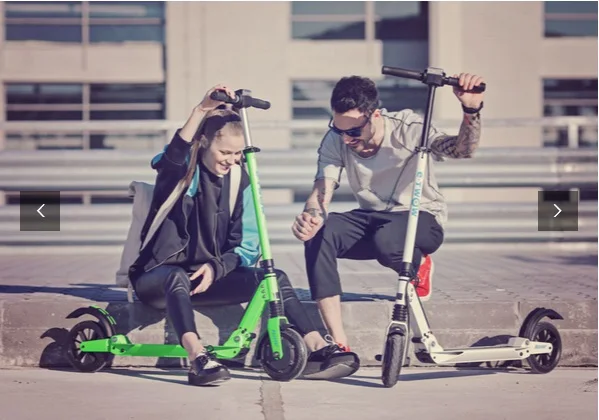 Best 2018 original  e-twow s2 booster foldable electric scooter etwow adult 2 wheel kick scooter with color display 7