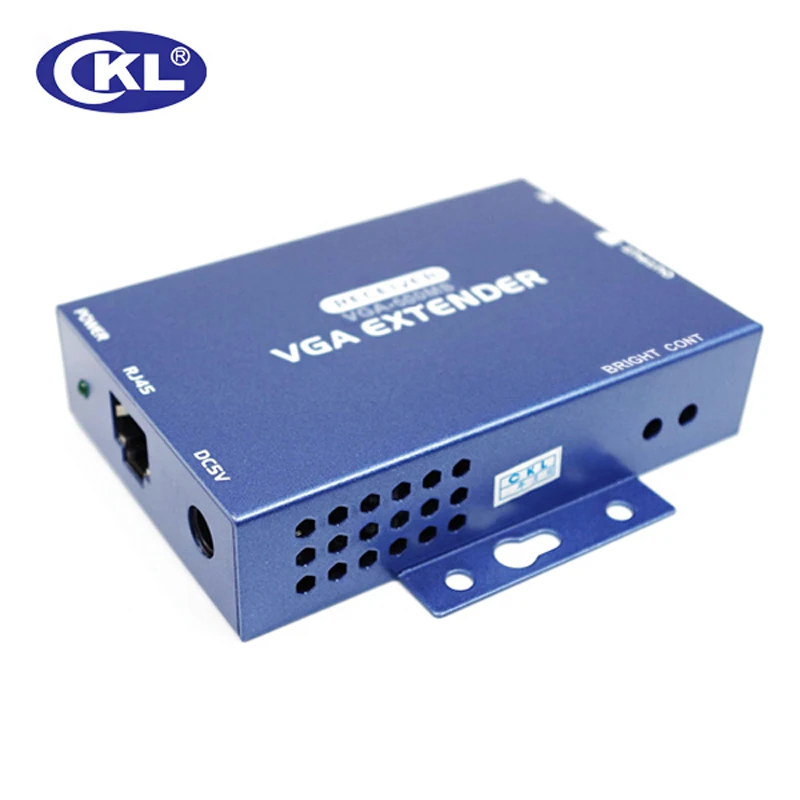 CKL 100/150/300 метр VGA аудио удлинитель по Cat5e с 1,5 м кабель для программирования в Поддержка VGA, SVGA, XGA, SXGA и Multisync мониторы металла