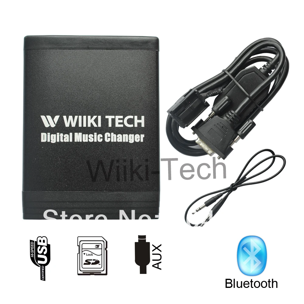 Free shipping Non FM USB/SD+AUX Car MP3 Audio Adapter DMC digital CD