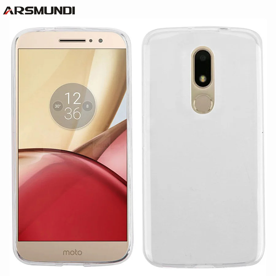 

Arsmund Soft Transparent Case for Motorola (xt1663) Case Cover Silicone Back Cover Phone Case for Moto M XT1663 5.5