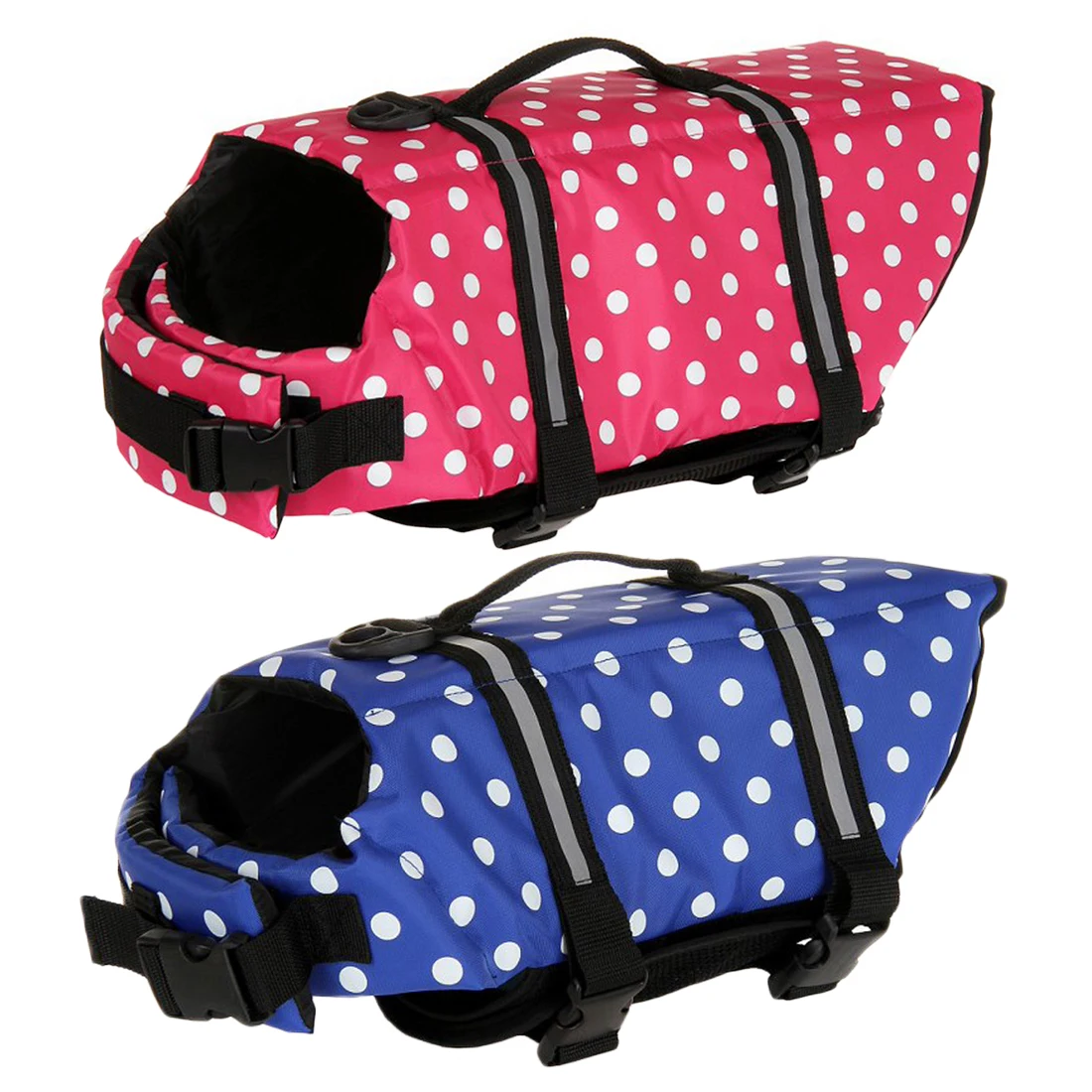 

Pet Dog Summer Swimwear Life Jacket Safety Clothes Life Vest Collar Harness Saver Pet Dog Swimming Preserver Reflective Clothes