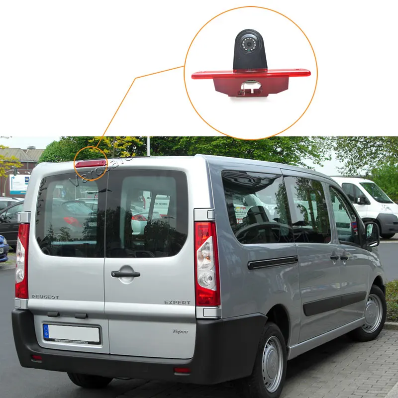 Vardsafe | камера заднего хода с Стоп сигналом + 7 дюймовый монитор для Citroen Jumpy/Peugeot