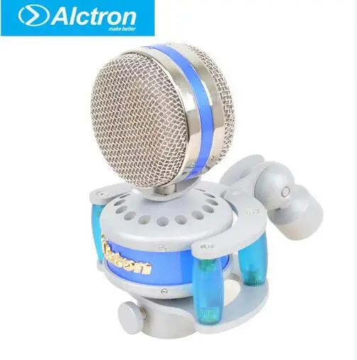 Alctron MC680 Профессиональный Золотая диафрагма Студийный конденсаторный микрофон