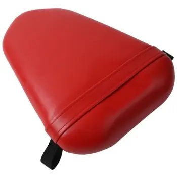 

Red Cafe Racer Seat Cover Seat Vintage Leather Motorcycle Rear Passenger Seat Cushion Pillion For Yamaha YZF 1000 R1 2007 2008