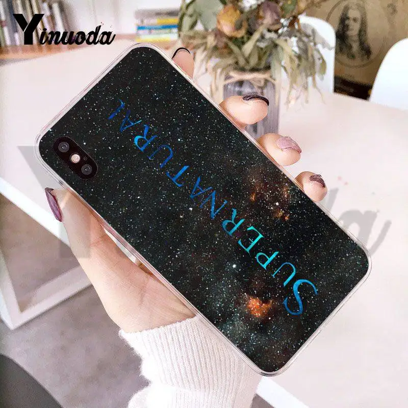 Чехол Yinuoda для iphone 7 6 X чехол ТВ Play супернатуральный номерной знак телефона KANSAS KAZ