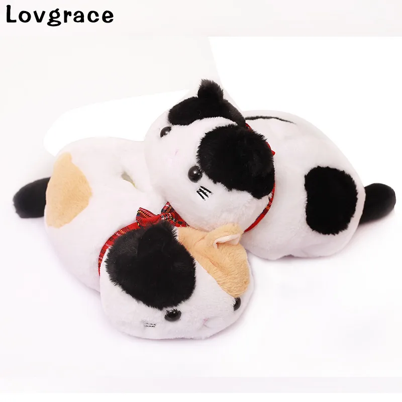  Lovgrace Free Shipping Cute Plush Cat Tissue Box High Quality Napkin Holder Paper Handkerchief Box 