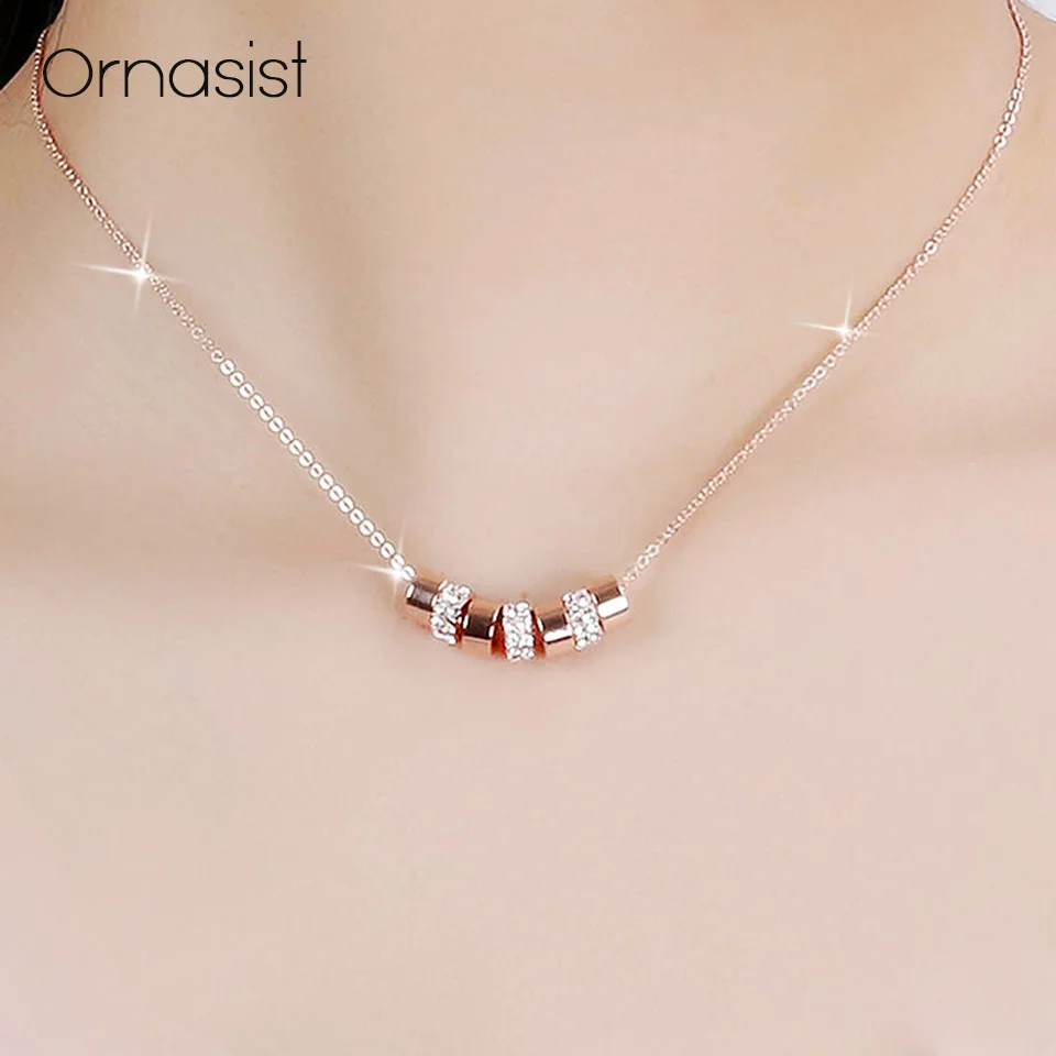 

Round Crystal Choker Necklaces For Women Girls Bijoux Gold Sliver Color Rhinestone Necklace Fashion Jewelry Christmas Gift