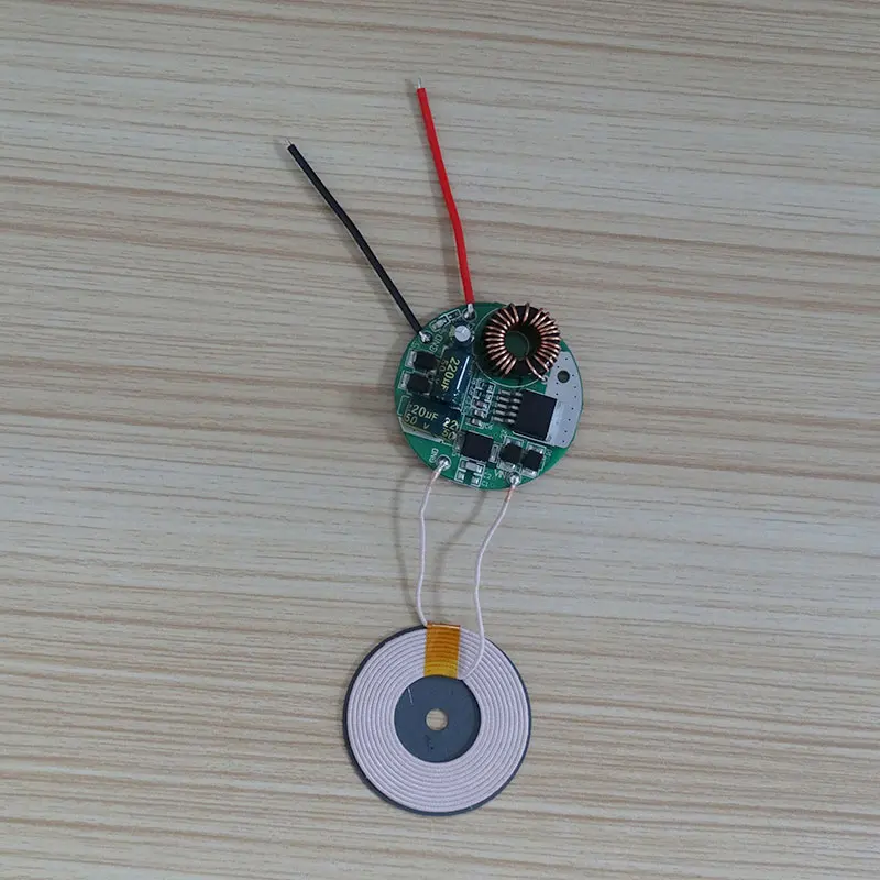12V2A выход Беспроводная мощность/беспроводной зарядный модуль с защитным