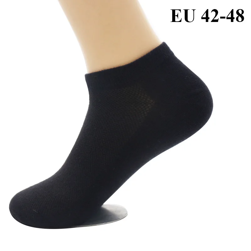 3 Pairs Men's Ankle Socks Extra Plus Large Size 45,46,47,48 Summer Thin