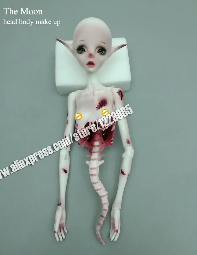 HeHeBJD 1/6 Луна и Звезда игрушка куклы Смола bjd бесплатные глаза