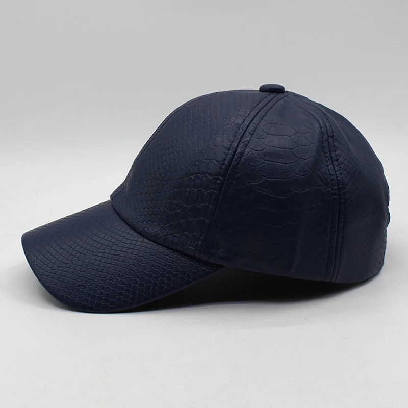 Модная кожаная полиуретановая бейсболка для мужчин Snapback cap s Женская кепка брендовые зимние шапки для мужчин Gorras плоские бейсболки