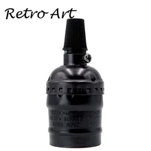 Лофт Античный Ретро лампа Эдисона разъем винтажный Светильник Алюминиевый E27 Цоколи лампы