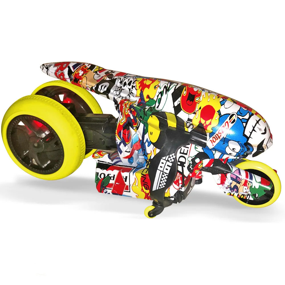 Прохладный мотоцикл RC с 360 ° Вращение света высокой Скорость игрушки модели