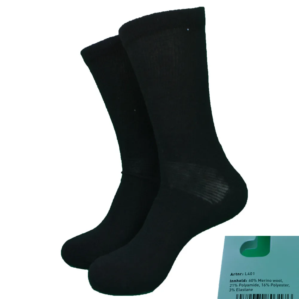 2-pair-black-merino-wool-active-thick-walking-socks-Men-s-socks-Women-s ...