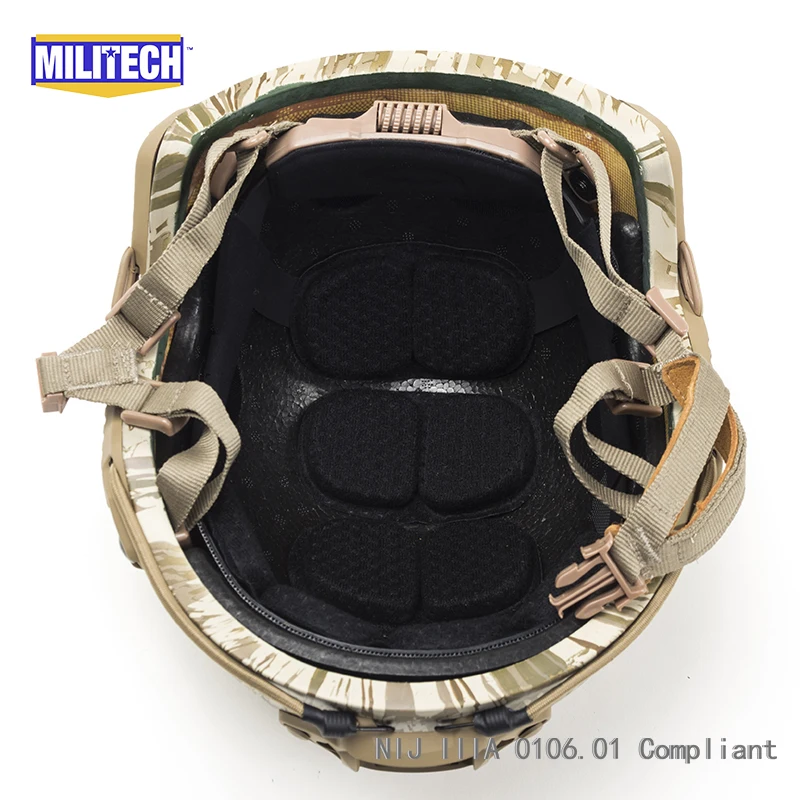 ISO сертифицированный MILITECH AOR роскошный червячный циферблат NIJ уровень IIIA 3A Быстрый баллистический арамидный шлем высокого огранки с 5 лет гарантии DEVGRU