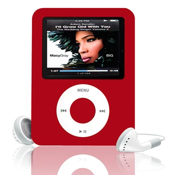 

MP3 Player 8GB 1.8" LCD Media Video radio FM 3th Generation 6 Colors A57