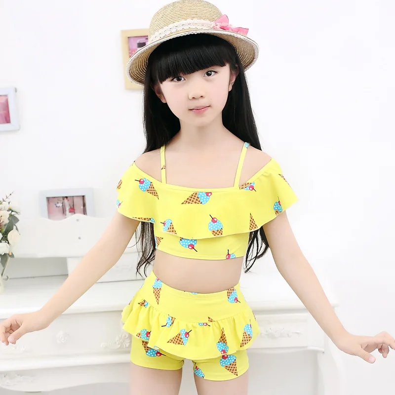New Summer Children Beach Clothes Girls Clothes Kids Baby Girl Bikini