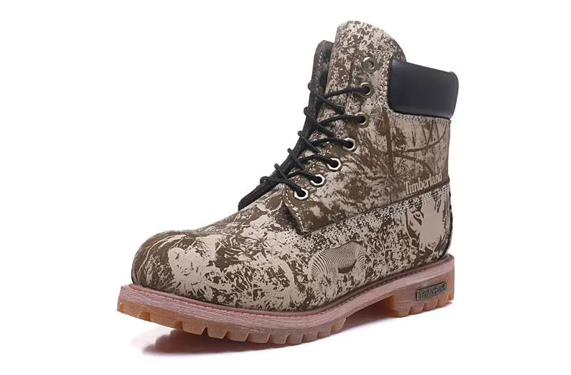 Khaki TIMBERLAND оригинальные мужские классические синие мужские уличные Прочные ботинки из натуральной коровьей кожи 10081 - Цвет: Khaki