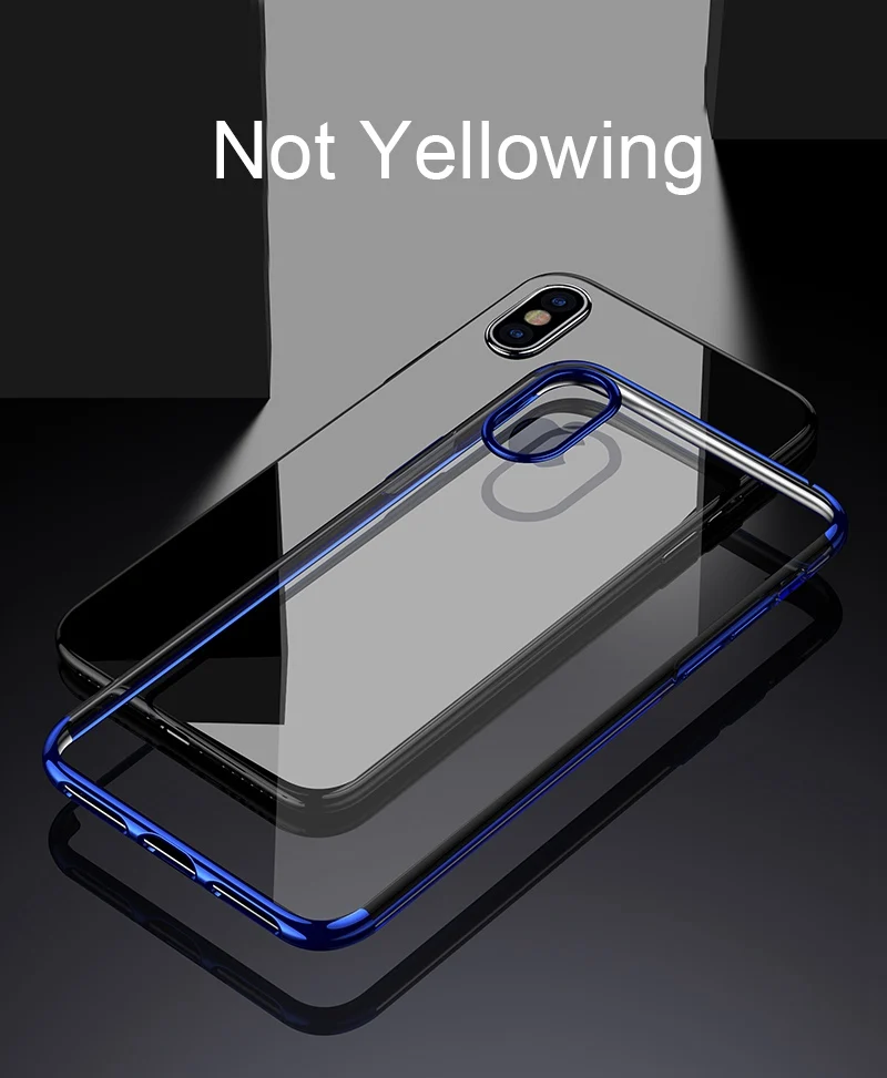 Tomkas Ultra Thin Soft TPU Case For iPhone X 8 7 Plus Case Clear Silicone Transparent Full Cover For iPhone 6 S 6S Plus Cases (27)
