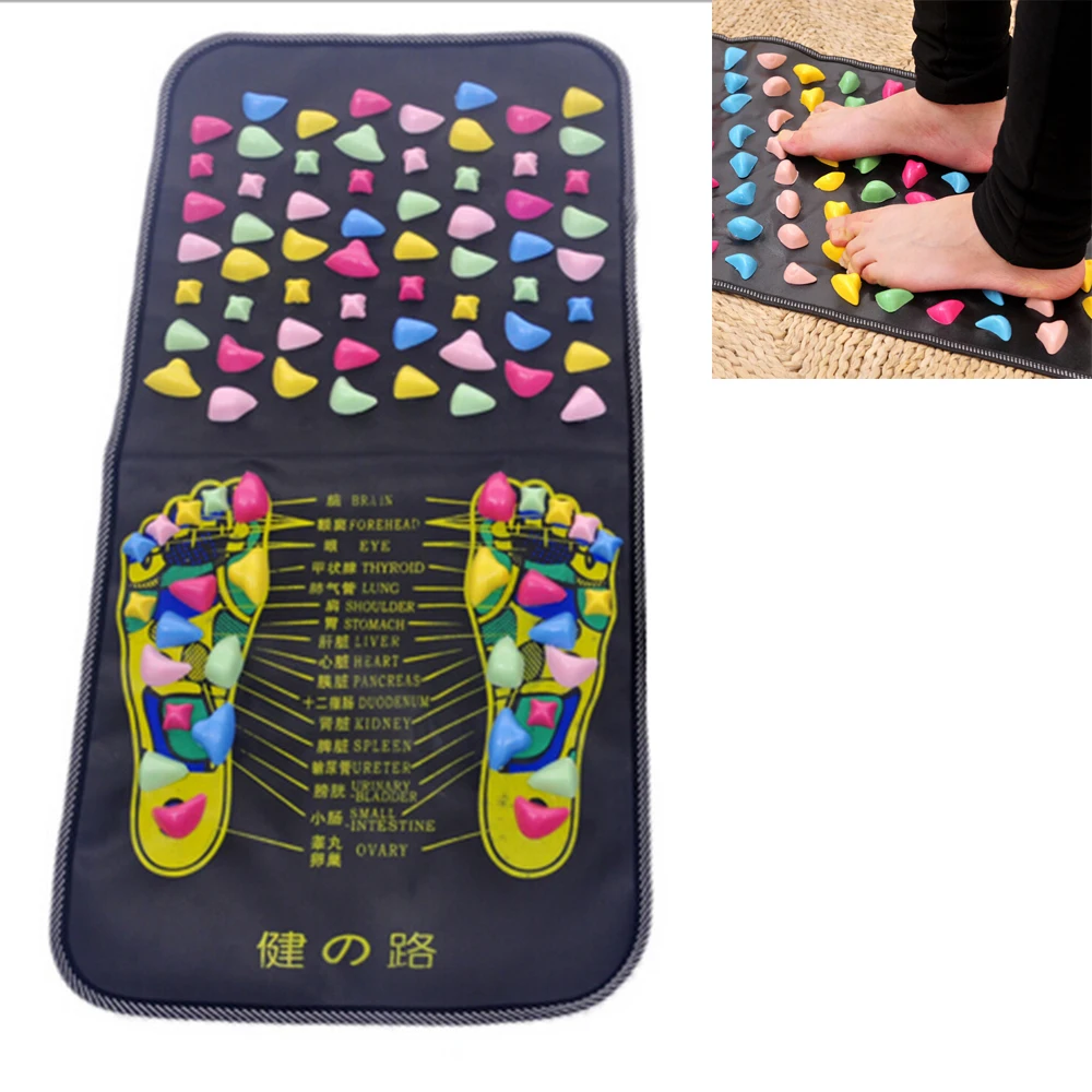 Reflexology Walk Stone Pad Pain Relieve Foot Leg Pain Relieve Relief
