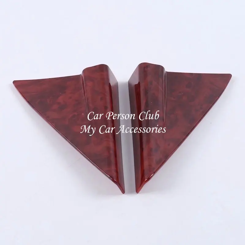 

For Toyota Land Cruiser 200 V8 2016 2017 Inner Front Door Triangle Pillar Cover A Colunm Frame Chrome Car-Styling Accessories