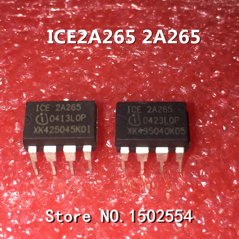 100PCS/LOT 2A265 ICE2A265 DIP 8 Power Management Chip-in Integrated ...