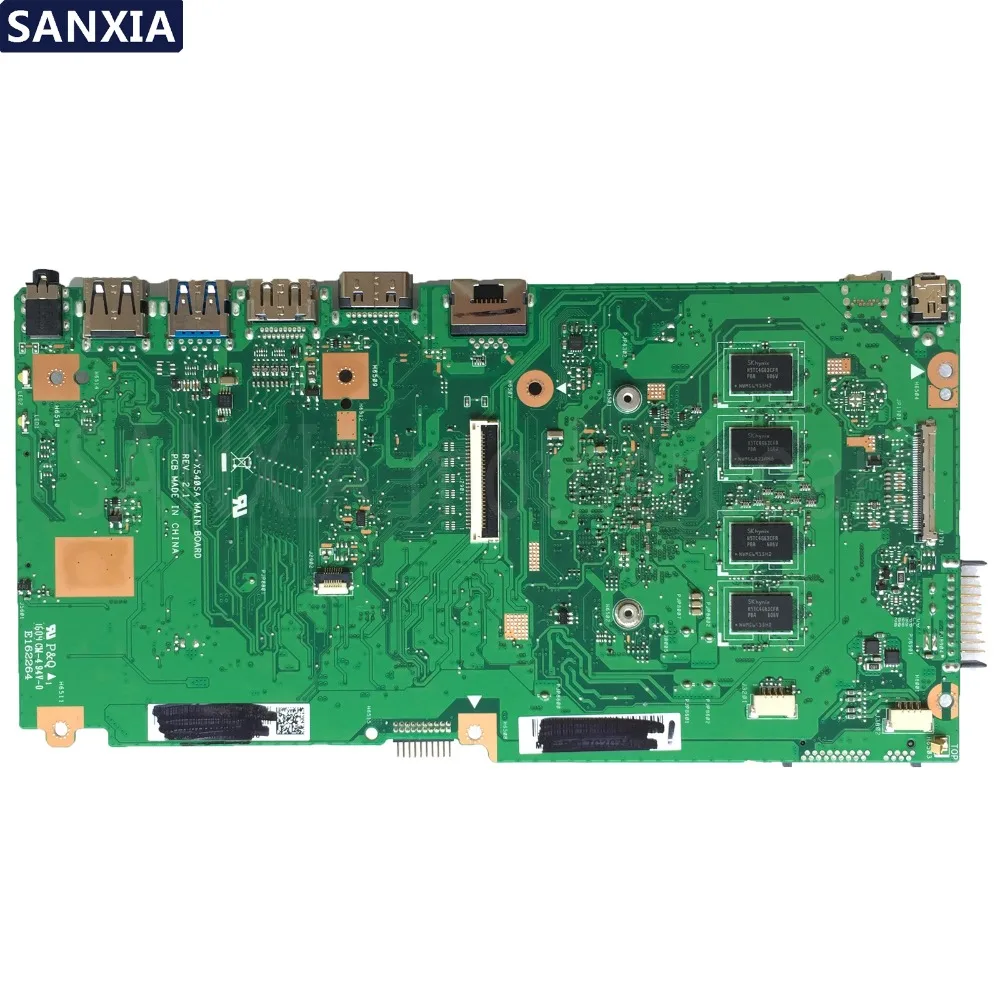 KEFU X540SA Laptop motherboard for ASUS VivoBook X540SA X540S X540 F540S Test original mainboard 4G-RAM N3700/N3710