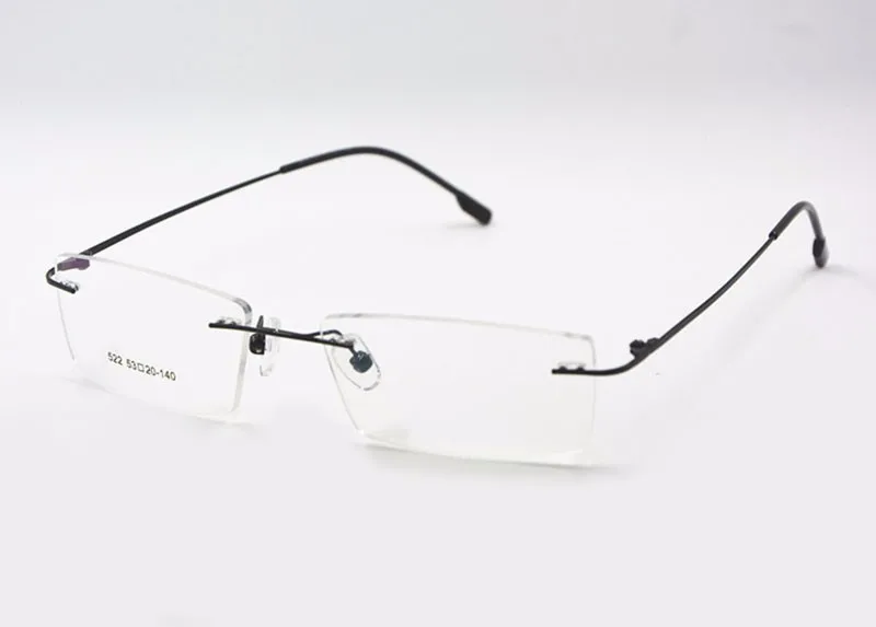 Титановые гибкие оправы с эффектом памяти, оптические очки по рецепту, очки для женщин и мужчин, форма оправы на заказ