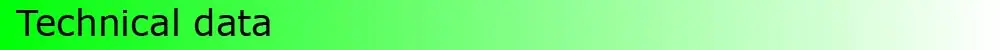 Technical data_ 1