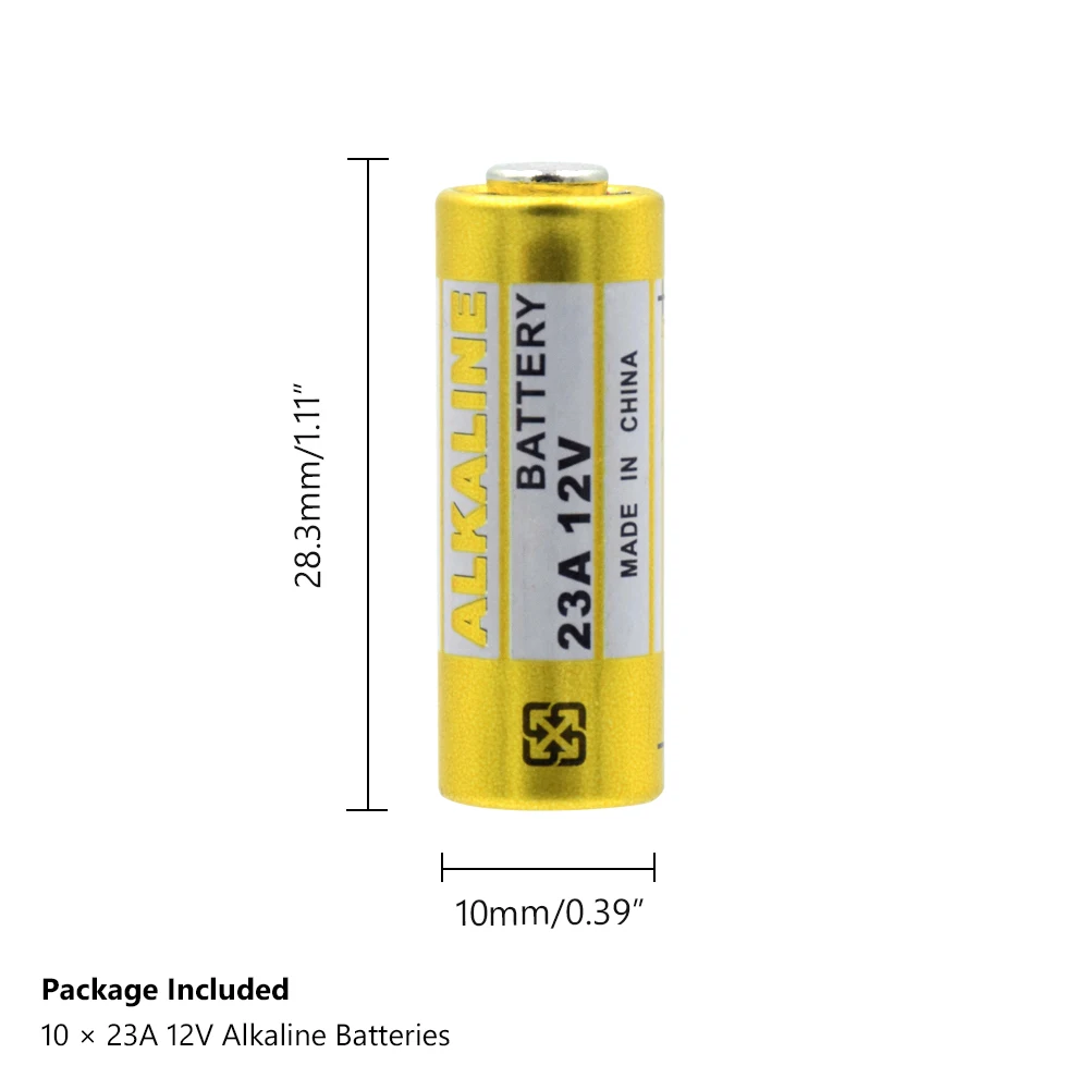 10 шт. высокое качество 23A A23 12 V 23AE 23GA A23 A23S E23A EL12 GP23A GP23AE K23A 21/23 cухая Щелочная Батарея долгий срок службы