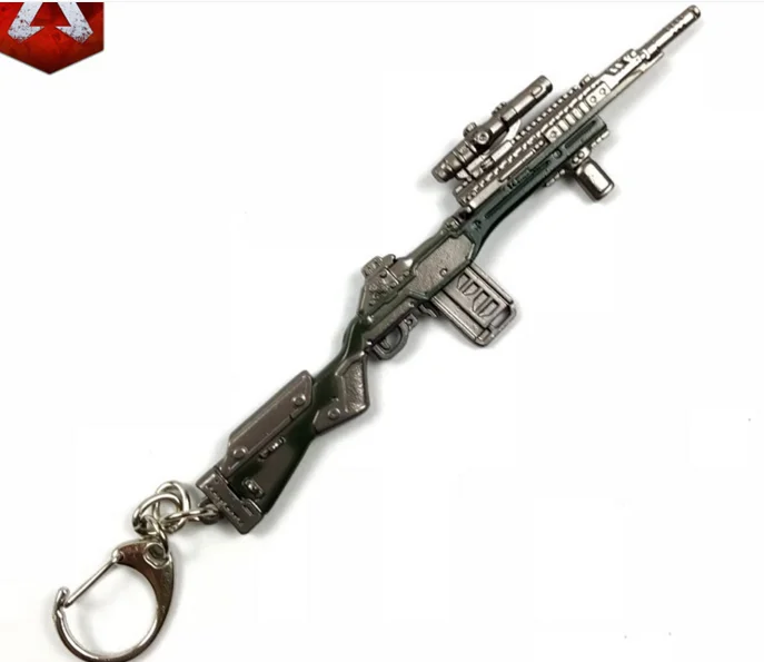 Игра APEX Legends герой пистолет Модель брелок подвеска брелок сумка ключи цепочки, аксессуары подарок игрушка для мужчин и женщин - Цвет: 02