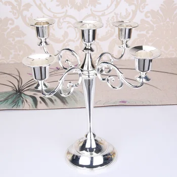 

Retro European Candle Holder Candlestick Romantic Candlelight Dinner Tea Light Home Decor