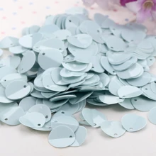 Lantejoulas dobráveis ovais de 12mm 240 peças, adesivos foscos em formato de olhos, artesanato, lantejoulas soltas, acessórios de costura de casamento diy