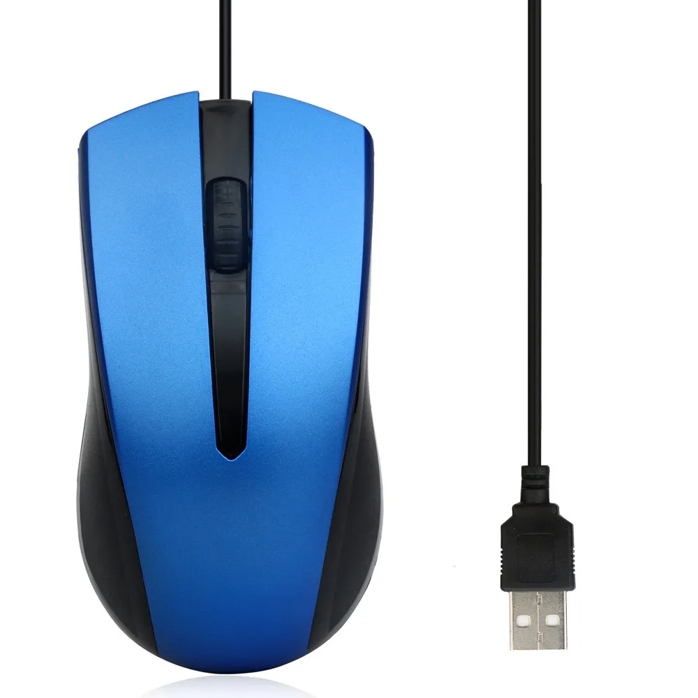 

Wired Mouse New Design 1200 DPI USB Gaming Mice For Laptop Computer Notebook 18OCT15