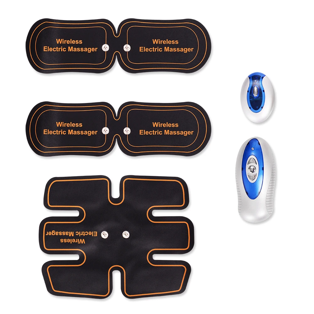 Wireless Electric Massager Electrotherapy Back Pain Relief ABS Fit