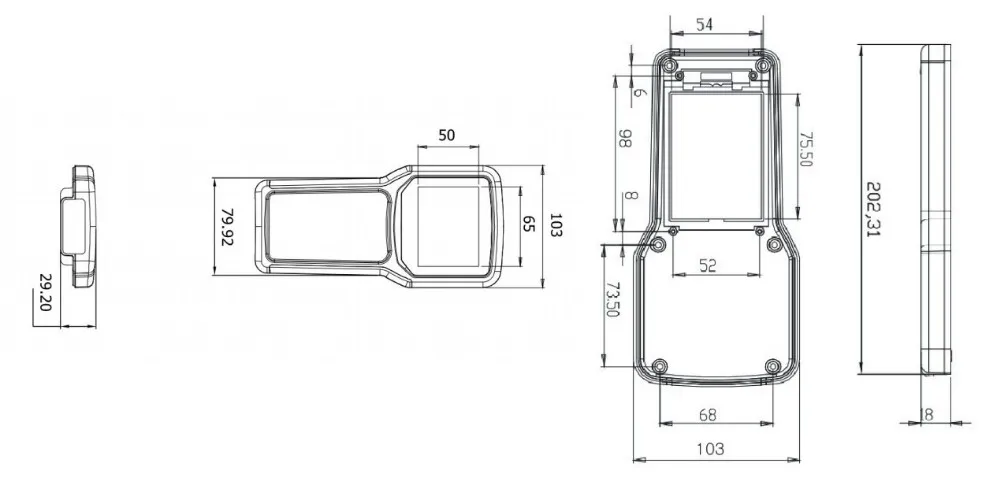 hand-held project enclosure box case (1)