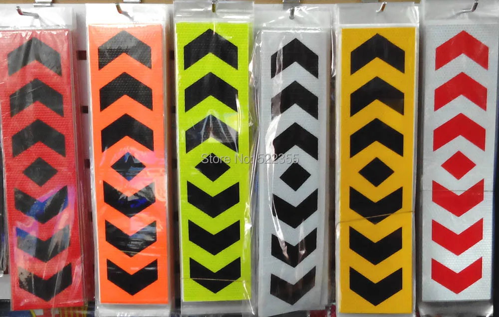 

10pcs/lot(4Meter), 40CMX10CM,Reflective adhesive tape, Visibility/identification tape,5 Colors,Free shipping,