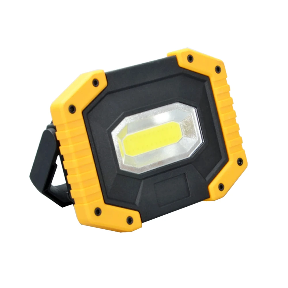 best outdoor flood lights LED work light lamp 18650 Rechargeable Battery Portable Lighting searchlight for camping hunting Floodlight Spotlight werklamp color changing flood lights