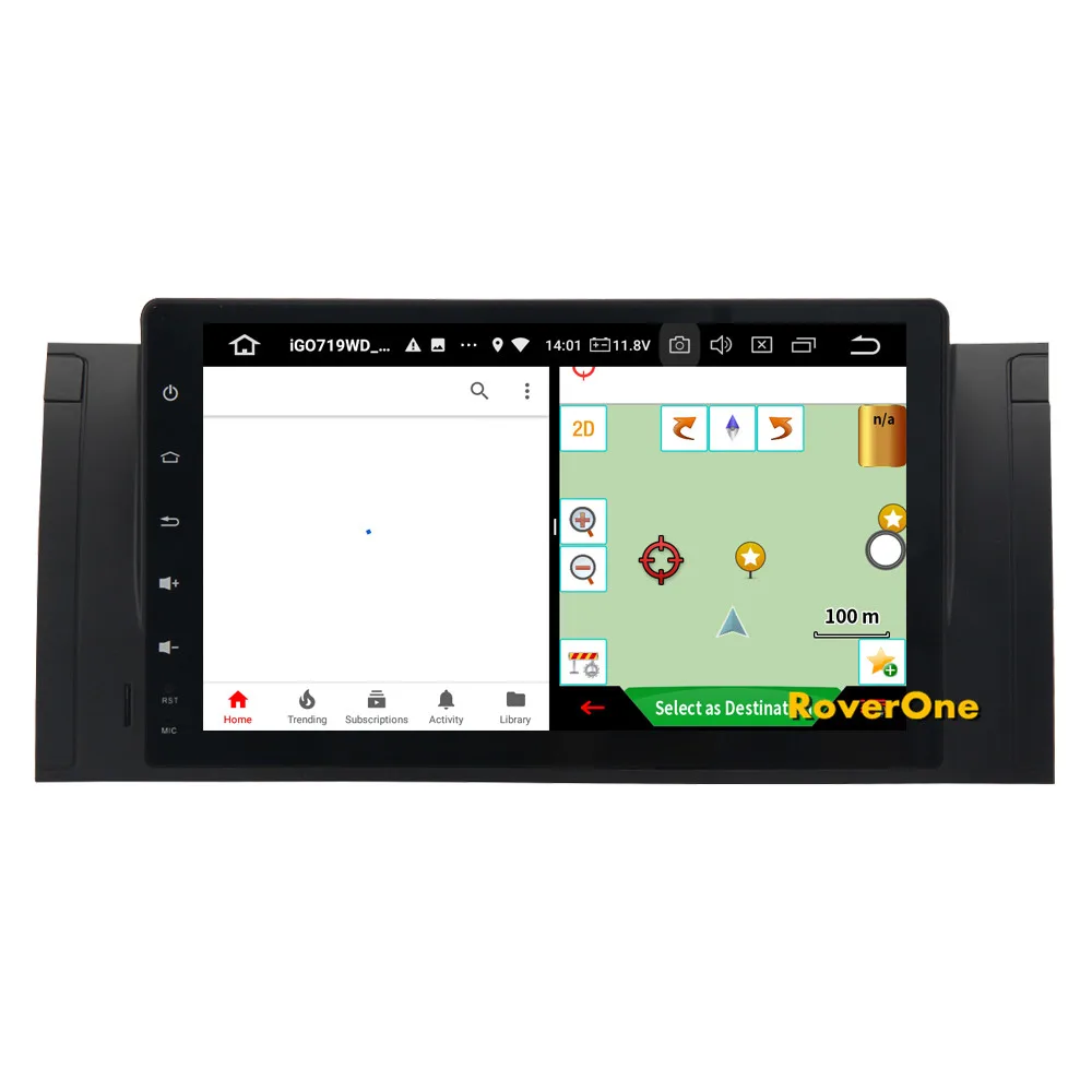 Best RoverOne For BMW E39 E53 X5 M5 Android 9.0 Autoradio Car Multimedia Player Radio GPS Navigation Bluetooth Head Unit NO DVD 13