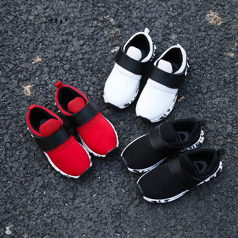

Girls Boys Casual Sneakers children's Mesh Kids Shoes Sneakers sport running shoes trainers 2018 winter boy sports loafers