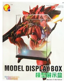 

MODEL FANS Gundam model MG/HG Saint Seiya Collectibles Display Cases 26*21*21cm Action Figure Saint Seiya LED Light