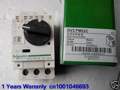 

DHL/EUB 5pcs NEW Original for Schneider GV2-PM22C GV2PM22C 20-25A Breaker 15-18