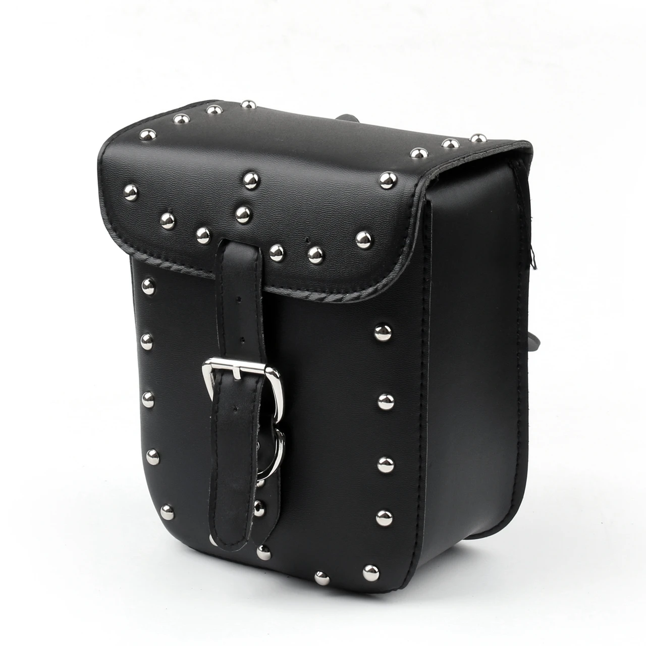

Sissy Bar Backrest Mount Saddle Bag Pouch for Harley Custom Cruiser Chopper Rivet